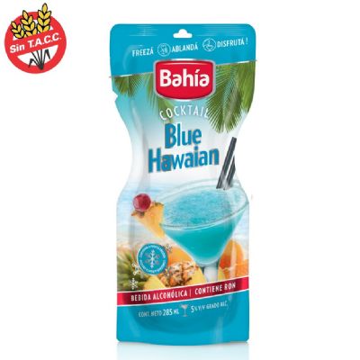 COCKTAILS BAHIA BLUE HAWAIN 285ML